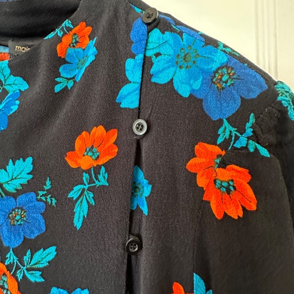 COPY - LAST CHANCE UNTIL 12/20/24 - Maje Ripita Floral Mini Dress - Picture 5 of 8